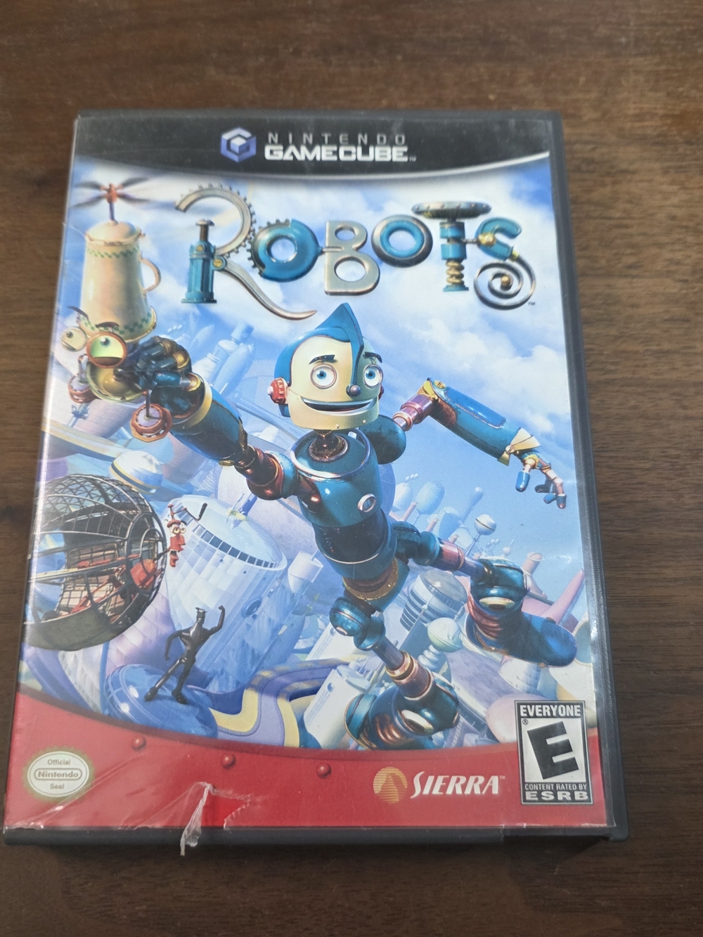 Nintendo GameCube Robots - Blue and Red Cover